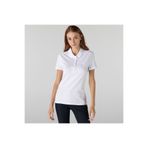 Lacoste L.12.d Kadın Slim Fit Beyaz Polo