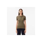 Lacoste L.12.D Kadın Slim Fit Organik Pamuk Haki Polo