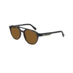 Lacoste L 6008S 035 53 Erkek Oval Şeffaf Yeşil Kemik Güneş Gözlüğü