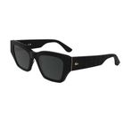 Lacoste L 6053S 001 52 Kadın Cat Eye Siyah Kemik Güneş Gözlüğü