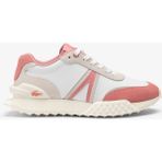 Lacoste L-Spin Deluxe Leather Womens Sneaker Hakiki Deri Kadın Günlük Spor Ayakkabı Beyaz