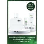 Lacoste L1212 Blanc EDP 100 ml Erkek Parfümü + 75 Gr Deo-Stick + 100 ml Duş Jeli Hediyeli Set