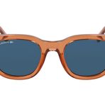 Lacoste L6023s Oval Güneş Gözlüğü, Tuğla, 49/21/145