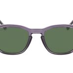 Lacoste L6026S Dikdörtgen Şeffaf Gri 51/20/145 Erkek Güneş Gözlüğü