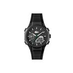 Lacoste Lac2011365 Siyah Silikon Kordon Analog/Dijital Erkek Kol Saati