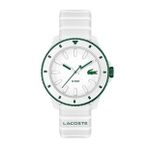 Lacoste Lac2011415 Beyaz Silikon Kordon Erkek Kol Saati