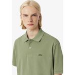Lacoste Men's Loose Fit Kalın Pike Kumaş Polo T-Shirt Erkek Polo Yaka Tişört Yeşil - XL