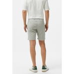 Lacoste Men's Slim Fit Bermuda Shorts Erkek Dar Kesim Keten Bermuda Şort Gri
