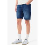 Lacoste Men's Straight Fit Denim Dark Blue Bermuda Jean Shorts Erkek Düz Kesim Bermuda Kot Şort Koyu Mavi