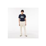 Lacoste Neo Heritage Erkek Organik Pamuk Regular Fit Bej Eşofman Altı
