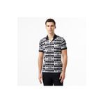 Lacoste Original L.12.12 Two Tone Badge Print Polo Shirt
