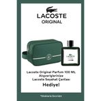 Lacoste Original Parfum 100 ml Parfum & Seyahat Çantası Erkek Set