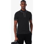 Lacoste PH8184-031 Erkek Polo Tişört - Siyah - XL