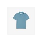 Lacoste Pique Printed Çocuk Mavi Polo
