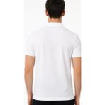 Lacoste Polo Beyaz Özel Logo Regular Fit - 0 Beyaz