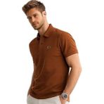 Lacoste Polo Classic Fit Kahverengi - 0 - Kahverengi - XL
