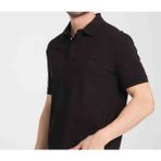 Lacoste Polo Paris Büyük Beden Siyah - 4XL