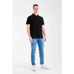 Lacoste Polo Paris Büyük Beden Siyah - 5XL