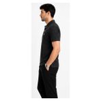 Lacoste Polo Yaka Siyah Regular Fit Metal Logo