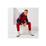 Lacoste Sport Erkek Regular Fit Kapüşonlu Renk Bloklu Bordo Ceket