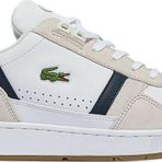 Lacoste SPORT T-Clip Hakiki Deri Erkek Beyaz Sneaker