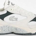 Lacoste Storm 96 Lo Vintage Hakiki Deri Erkek Beyaz Sneaker