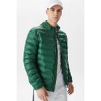 Lacoste Synthetic Fill Jacket Gizlenebilir Kapişonlu Şişme Erkek Mont Yeşil - 50