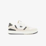 Lacoste T-clip Deri Erkek Beyaz Sneaker 224-4-sma Beyaz - Gri