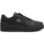 Lacoste T-Clip Suj Unisex Sneaker Günlük Spor Ayakkabı Siyah