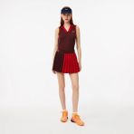 Lacoste Ultra Dry Women's Plated Kadın Kırmızı Tenis Eteği - 36
