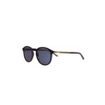 Lacoste Unisex Oval Güneş Gözlüğü, M, L 916S 424, Lacivert Kemik, üniseks-yetişkin