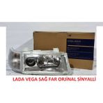 Lada Vega Far Sağ Sinyalli Mercekli Komple Orjinal Avtovaz
