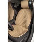 Lada Vega Uyumlu Oto Koltuk Minderi Elegance Model Ön 2'li Set Bej Fs