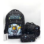 Laddyco Ilkokul Çantası Erkek Çocuğu 3`lü Set Kırmızı Ilk Okul Çantası Karakter Baskılı Takım - sırt çantası - Siyah1 - Çanta ölçüleri: boy 40cm En: 30 cm Genişlik:18 cm, Beslenme ölçüleri: boy: 18 cm En:21 cm Derinlik: 9 cm