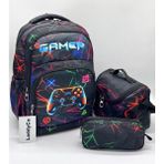 LaddyCo Ilkokul Çantası Erkek Çocuğu 3`lü Set Siyah Ilk Okul Çantası Karakter Baskılı Takım - sırt çantası - 18S-Siyah - Çanta ölçüleri: boy 40cm En: 30 cm Genişlik:18 cm, Beslenme ölçüleri: boy: 18 cm En:21 cm Derinlik: 9 cm
