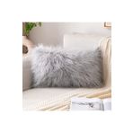 LadiesHome Yumuşacık 30x50 Peluş Kırlent Kılıfı - Konforlu Ve Şık Dekorasyon