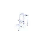 Lady 1151 Metal Tabureli Merdiven 3 Basamaklı Beyaz