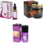 Lady Era Sprey 45 ml + Lady Era Pro Kadin Damla + Q7 Epimedyum Ginseng Içeren Macun 240 gr