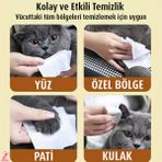 Lady Fify Kedi ve Köpek için 10'lu Hijyenik Temizlik Bezi