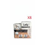 Lady Fit Ladyf Fit Pamuk Ped Hediyeli Paket 20 Adet Uzun Ultra Ped + 32 Adet Uzun Günlük Ped 8 Paket