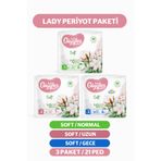 Lady Giggles Lady Soft Hijyenik Ped Mix Paketi 21 Adet
