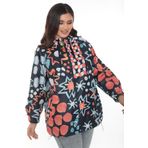 Lady Majestic Büyük Beden Kadın Su Geçirmez Astarlı Yağmurluk 1. Kalite Özel Tasarım