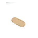 Lady Moss Oval Çanta Tabanı Uzunluk 14 Cm - Genişlik 6 Cm ( Bej )
