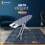 Lady Saraylı Xxx Lady New Elegant Ütü Masası Monoblok Tabla 147X42x90 Cm