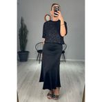 lady special Modal Kumaş Likralı Çan Etek