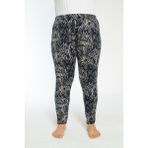 Lady Time Büyük Beden Cepli Viskon Yazlık Kadın Pijama Altı Tek Alt Y15 - 4XL - Siyah