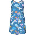 Lady Unicorn Kız Çocuk Desenli Kolsuz Elbise - 8 Yaş