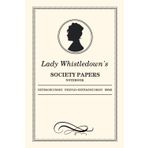 Lady Whistledown's SOCIETY PAPERS NOTEBOOK: Journal Diary Regency era