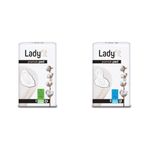 Ladyfit Pamuk 24'lü Normal Vegan Ped ve Ladyfit Pamuk Süper Gece 18'li Vegan Ped
