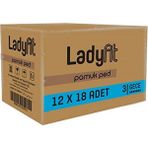 Ladyfit Pamuk Süper Gece 12x18 Ped